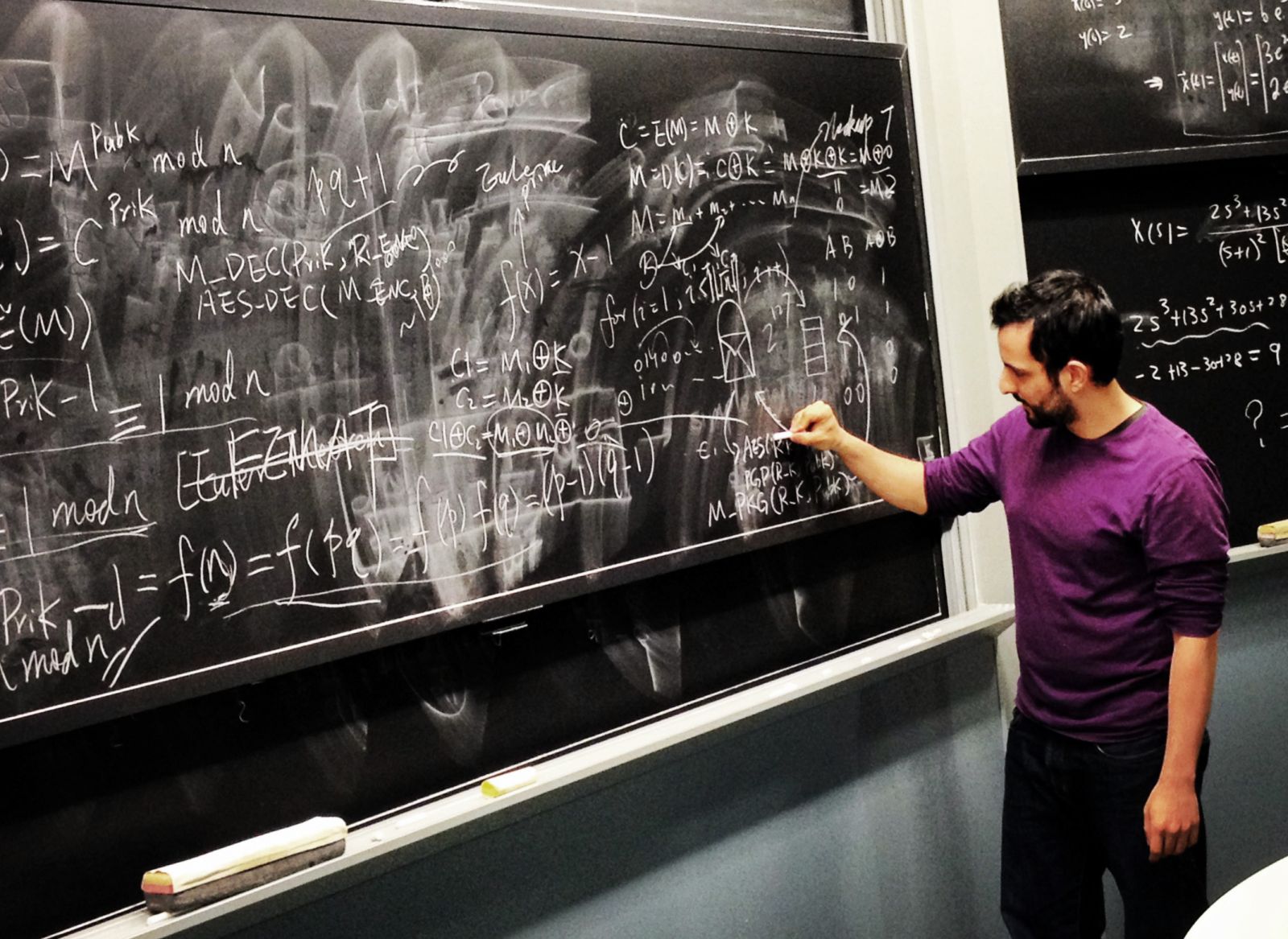  3.  Co-Founder Jason Stockman giving an informal lecture at MIT